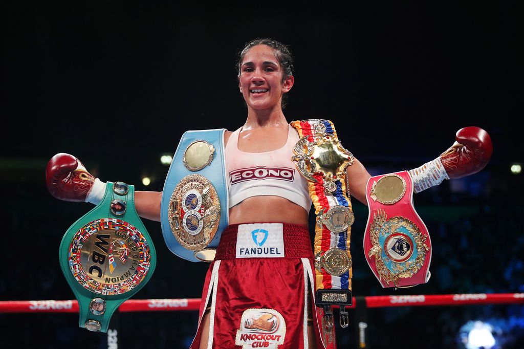 Amanda Serrano suma 47 victorias, 31 de ellas por nocaut, tres derrotas y un empate.