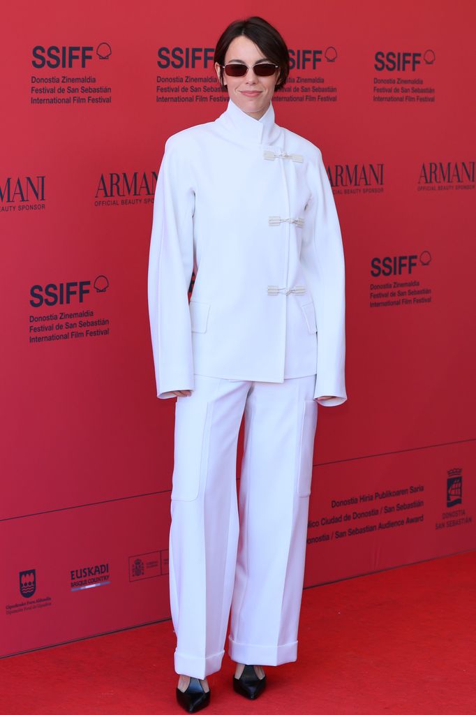 Victoria Luengo, en la proyección de Tangles durante la 74ª edición del Festival Internacional de Cine de San Sebastián (19 de septiembre de 2026)