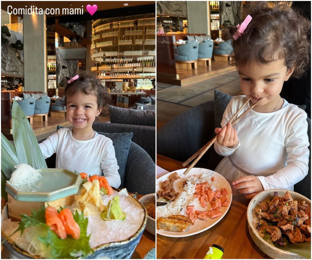 Georgina Rodríguez comparte un tierno momento con su hija Bella Esmeralda