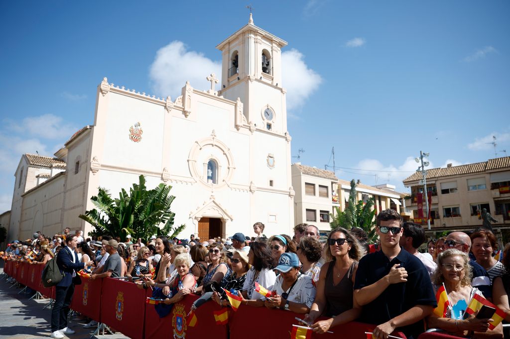 LA PRINCESA LEONOR RECIBI LA MEDALLA DE ORO DE LA VILLA DE SAN JAVIER Y DEL NOMBRAMIENTO COMO HIJA ADOPTIVA DE LA MISMA