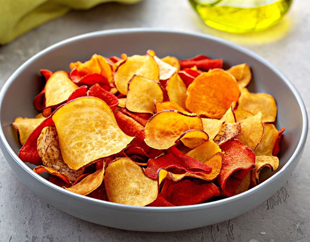 Chips de verduras.