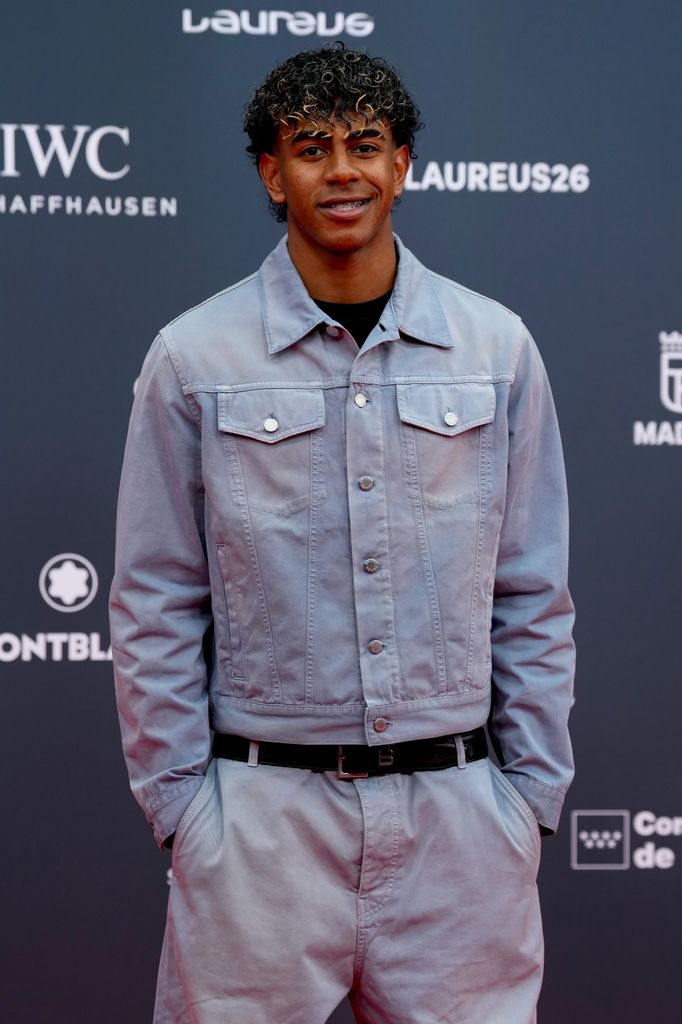 Lamine Yamal en los premios Laureus