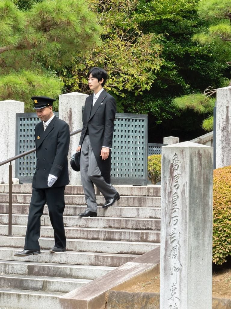 
Hisahito de Japón en las celebraciones por su mayoría de edad
