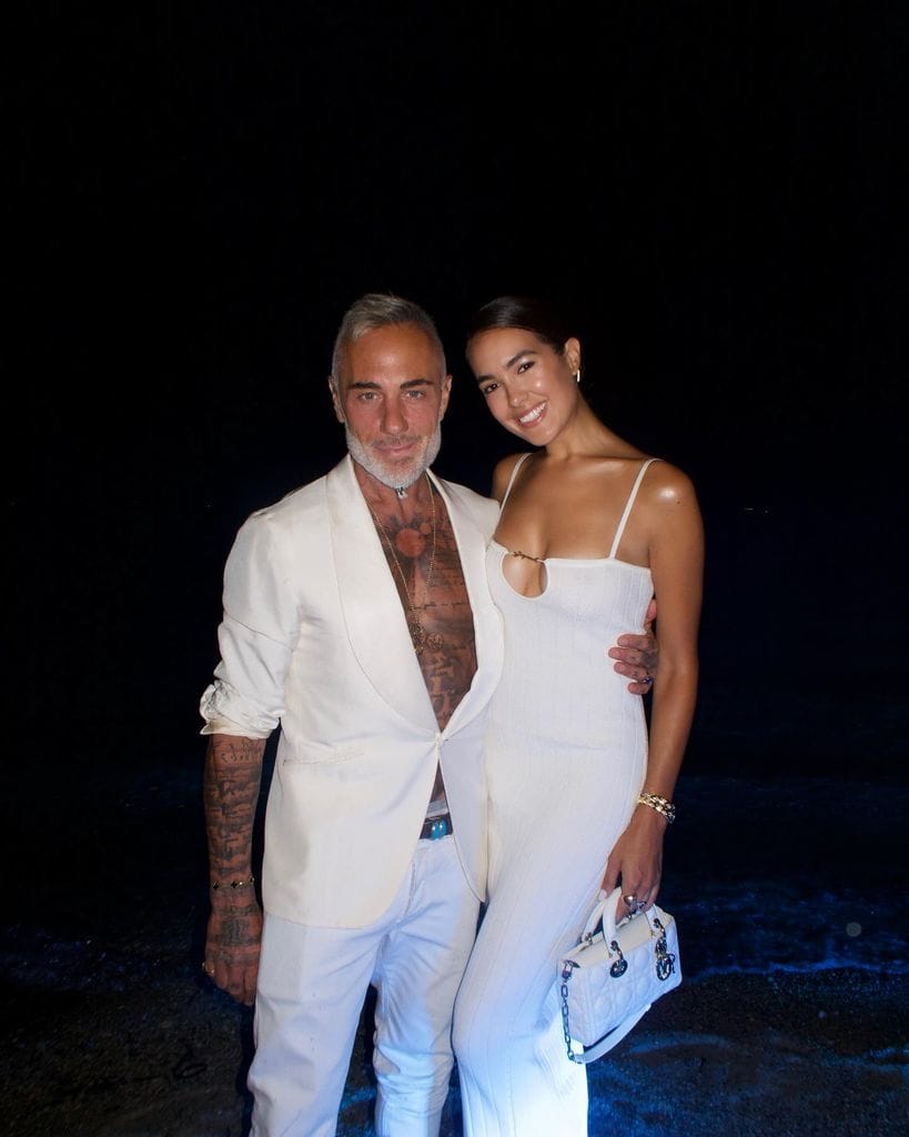 Gianluca Vacchi celebró su cumpleaños 58 rodeado de amor de sus seres queridos.