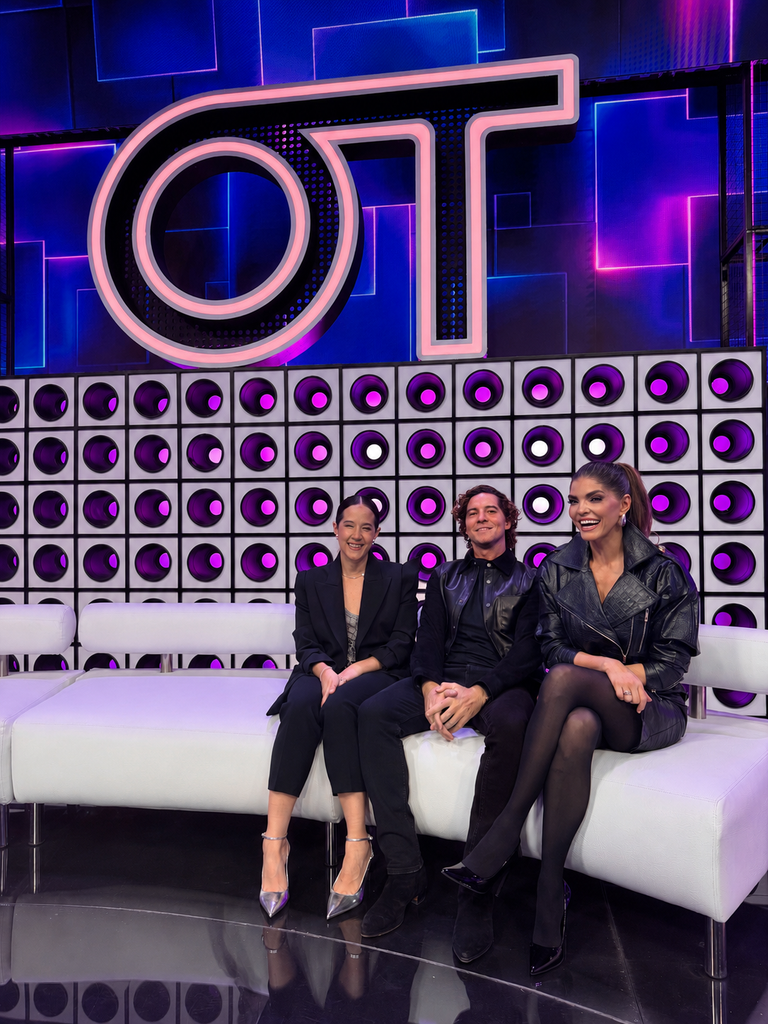 Ximena Sariñana David Bisbal y Ana Bárbara, los jueces de 'Operación Triunfo'.