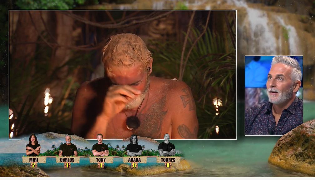 Carlos Alba se emociona en directo 