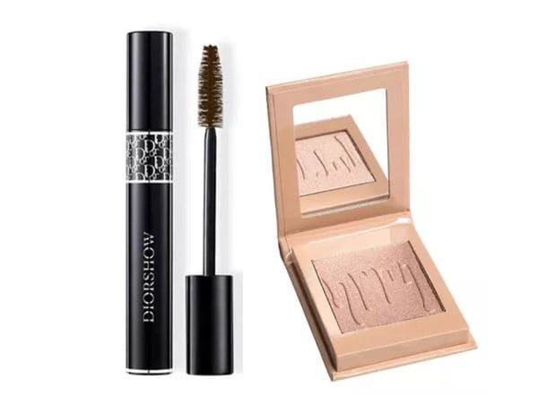 Dior DiorShow Mascara, Kylie Cosmetics Kylighter in Salted Caramel 