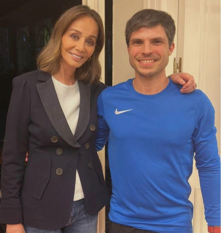 Isabel Preysler con Blas LaTorre