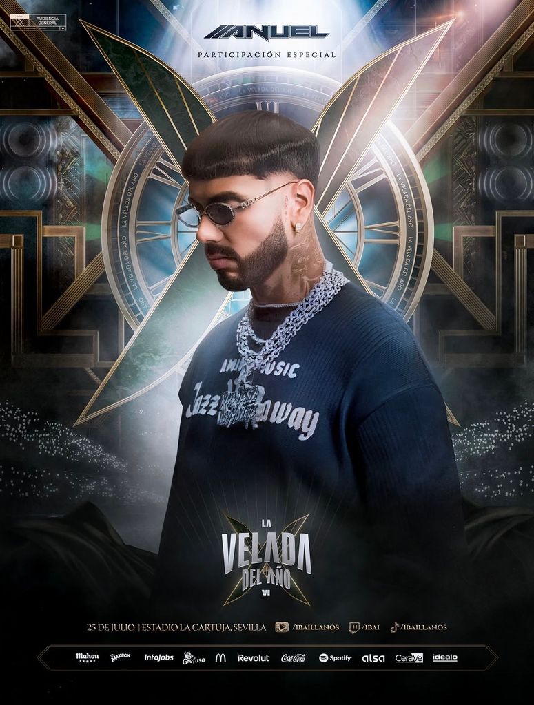 Anuel AA actuará en 'La Velada del Año VI'