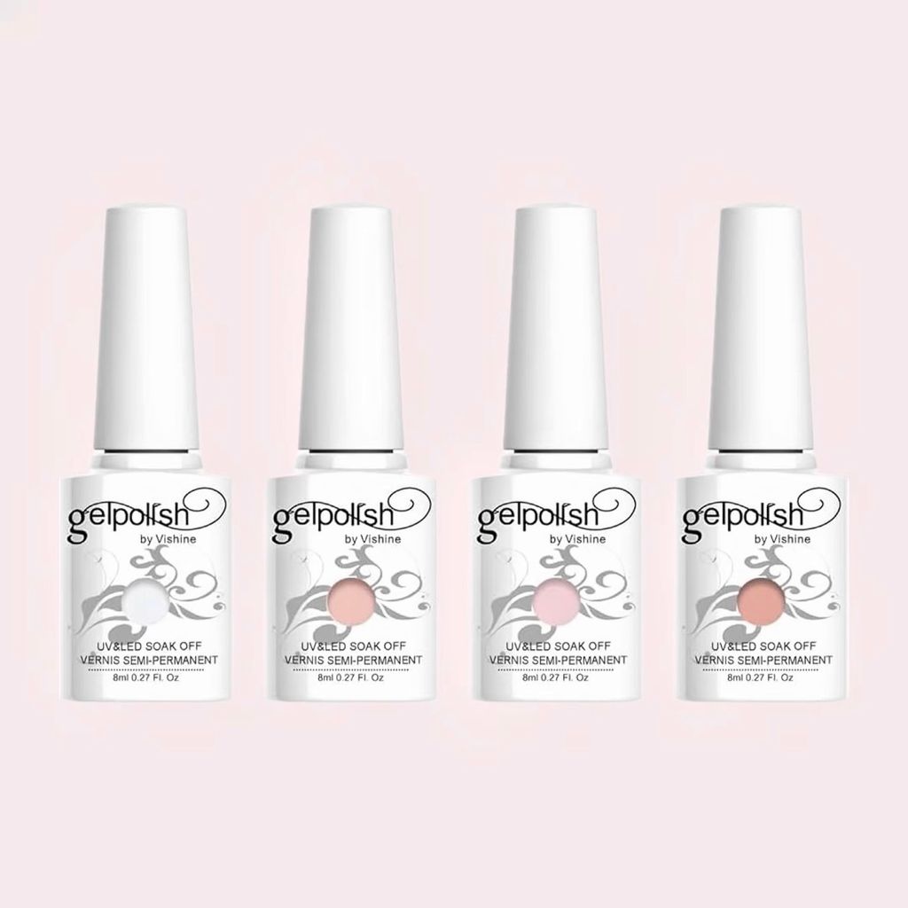 Bases tonos nude uñas