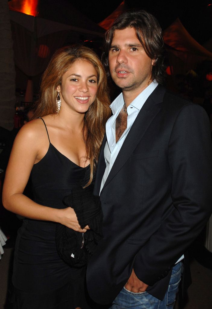 Shakira y Antonio de la Rúa en una foto de junio de 2007.