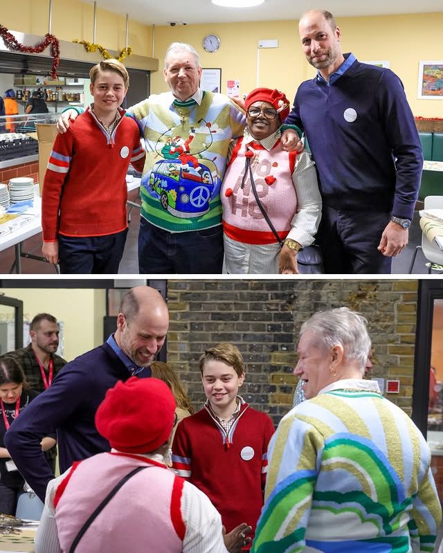 El príncipe William ha inculcado a su hijo el legado de su madre, la princesa Diana