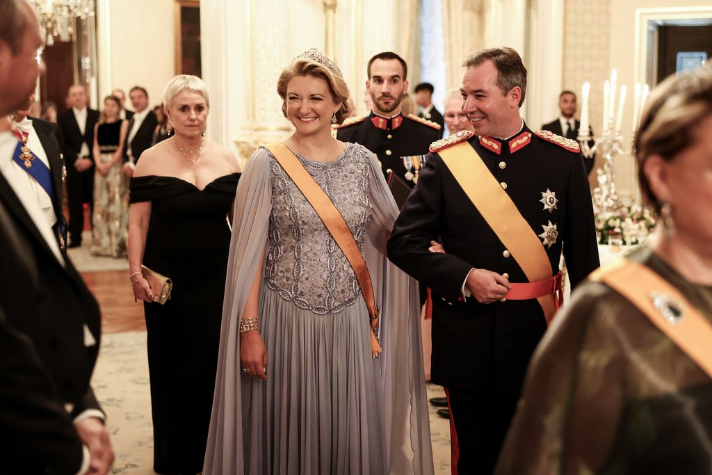 La entrada de los nuevos Grandes Duques de Luxemburgo