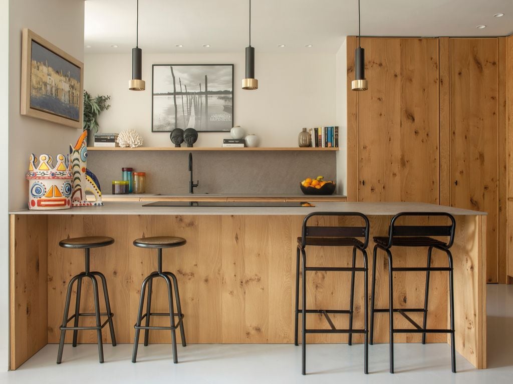 Cocina en madera
