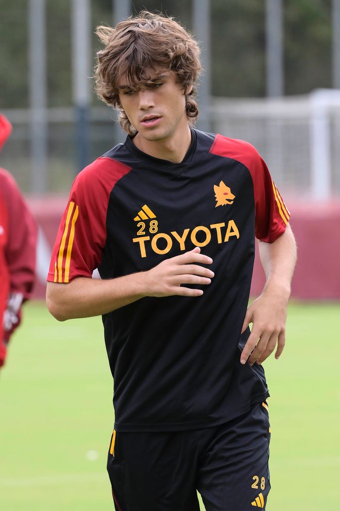 Julen Jon Guerrero durante un entrenamiento 