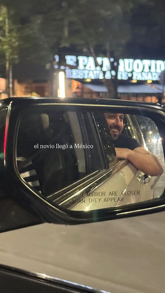 Nader se dejó ver paseando por la Ciudad de México 