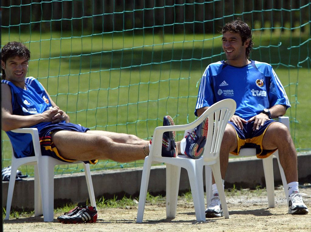 Fernando Morientes y Raúl González llevan varias décadas de amistad.
