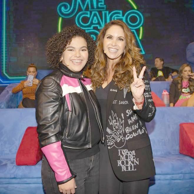 Lucero y su hija Lucerito Mijares