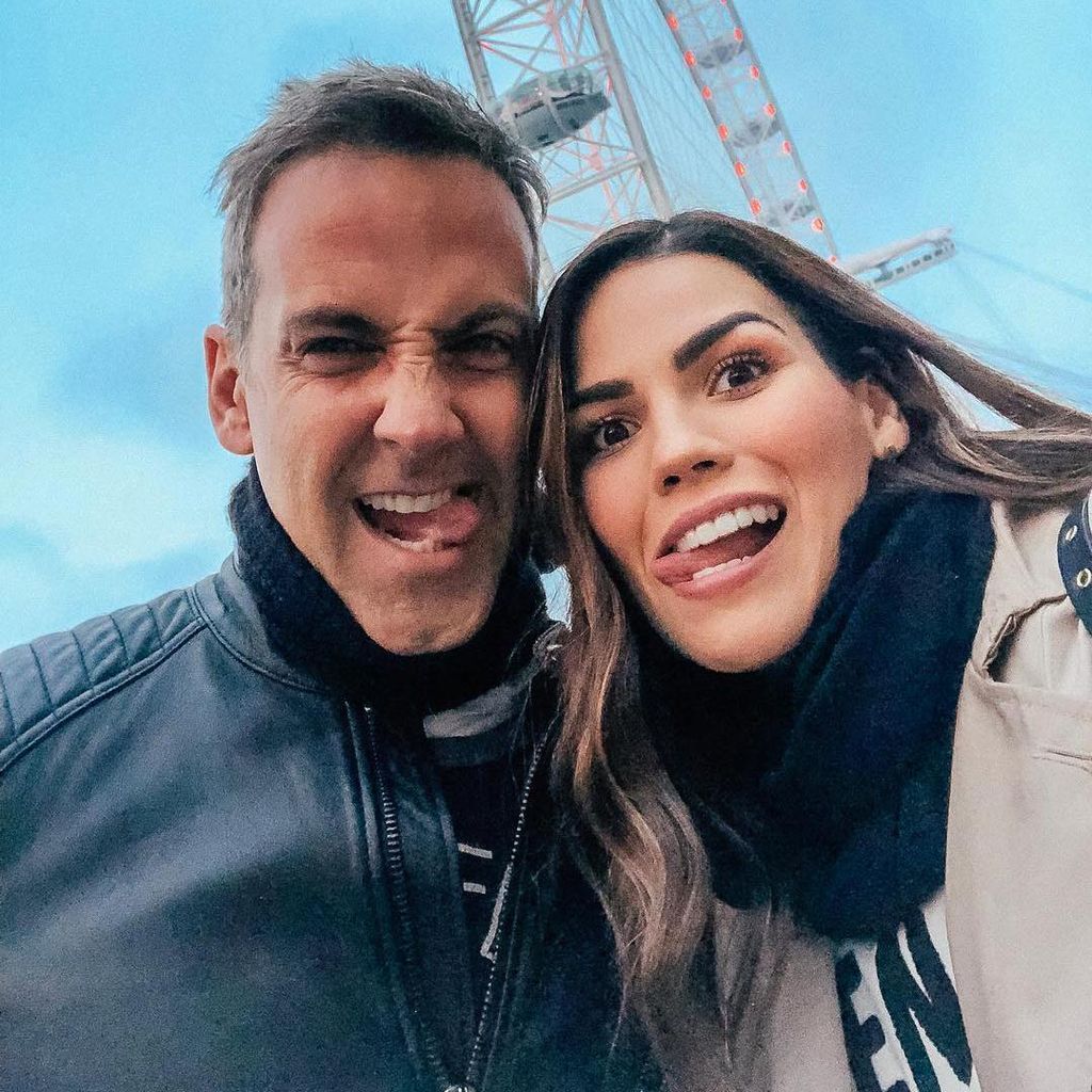 Carlos Ponce y Karina Banda
