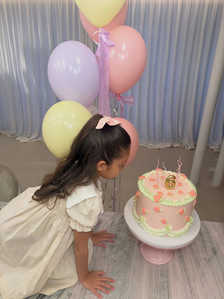 Rosanna Zanetti abre el álbum familiar para celebrar el cumple de su hija Bianca, de 6 años
