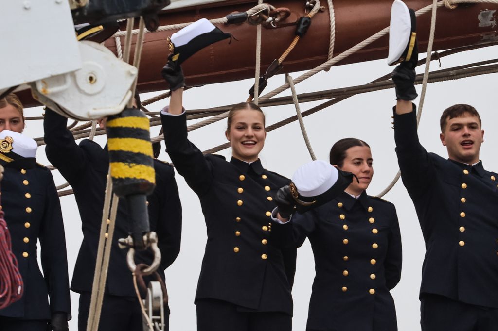 Princesa Leonor en Valparaiso