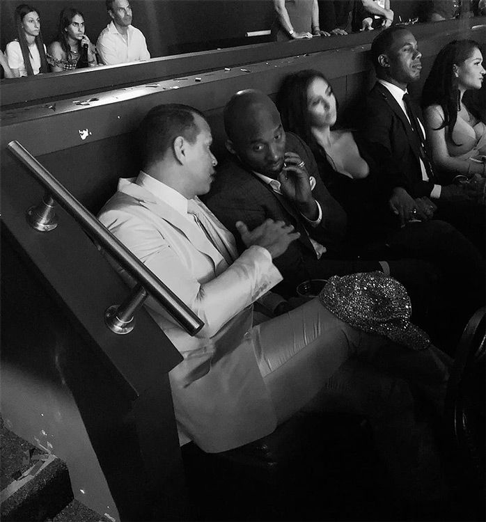 kobe bryant y alex rodriguez amigos