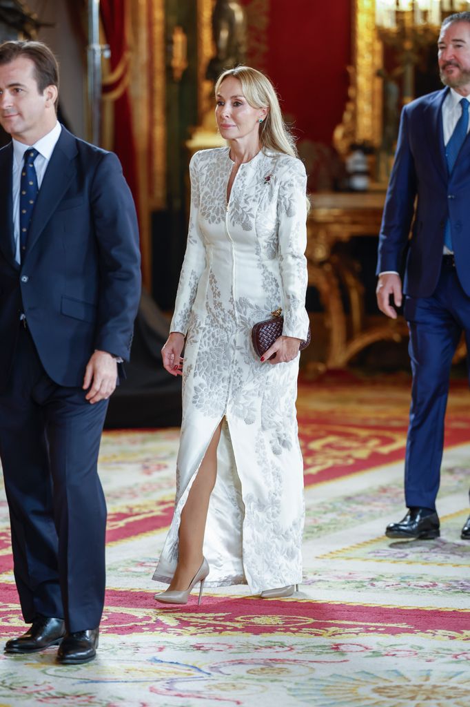 Esther Alcocer Koplowitz en la recepción en el Palacio Real por el Día de la Hispanidad 2026