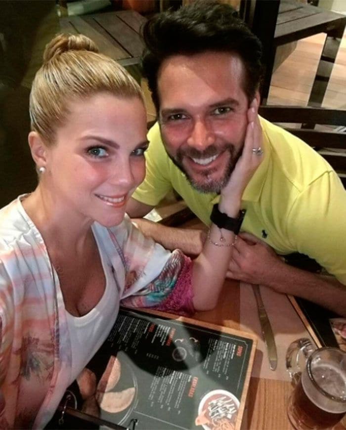Gaby Crassus y Rodrigo Mejía