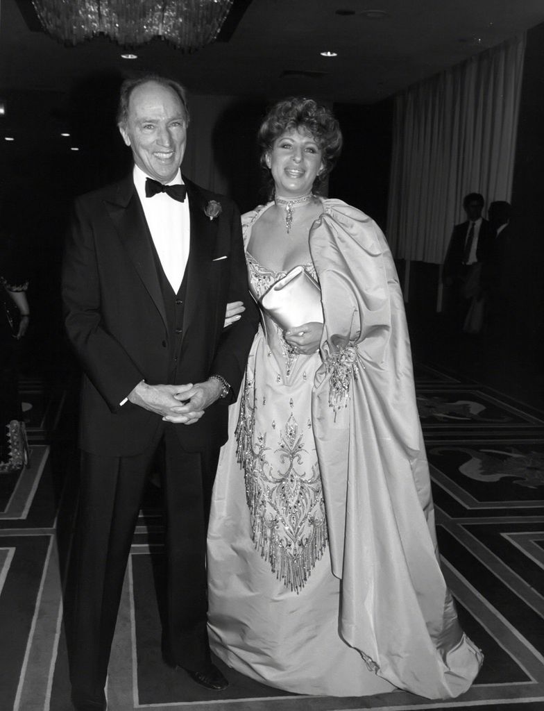 Pierre Trudeau y Barbra Streisand en 1983 en Nueva York