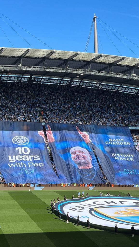 La despedida de Pep Guardiola del Manchester City tras una década