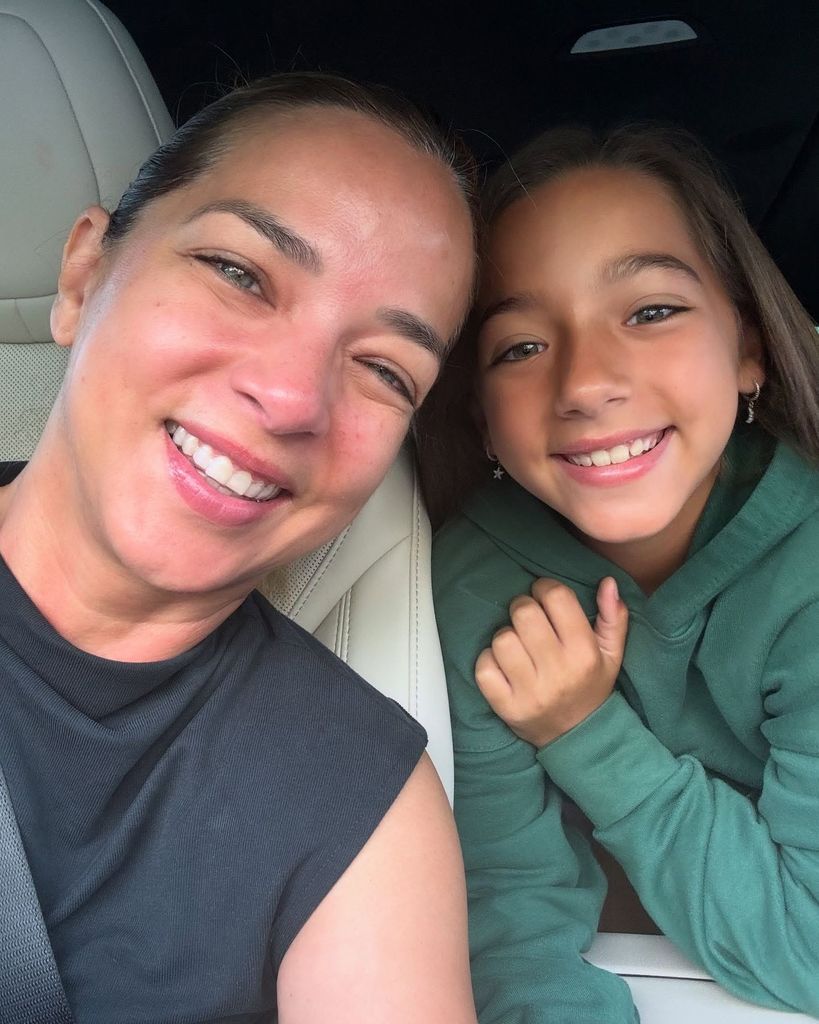 Adamari López y su hija Alaïa Costa.