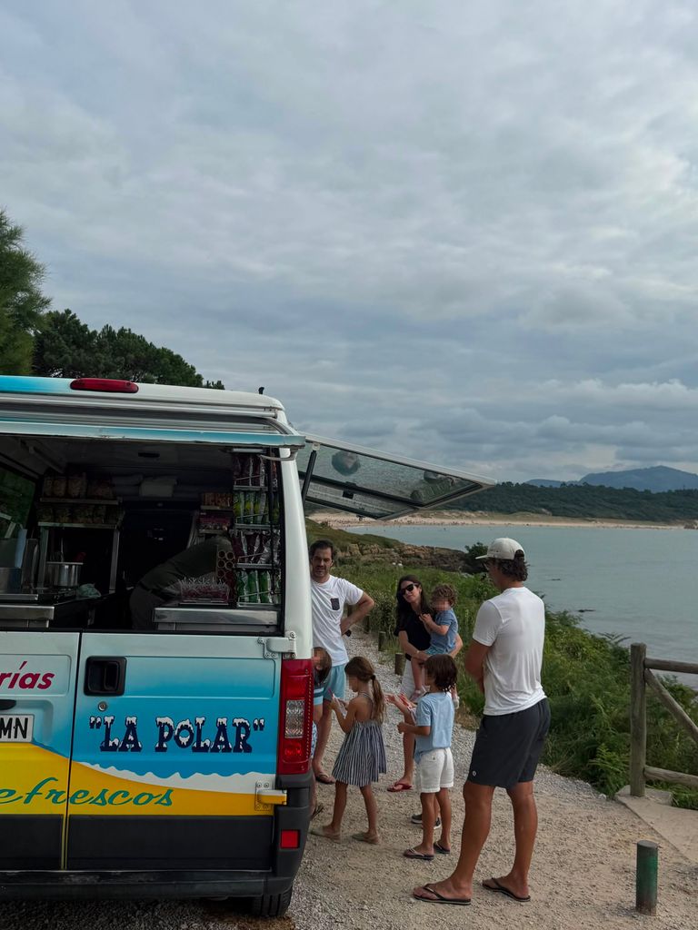 La hora del helado para los más pequeños