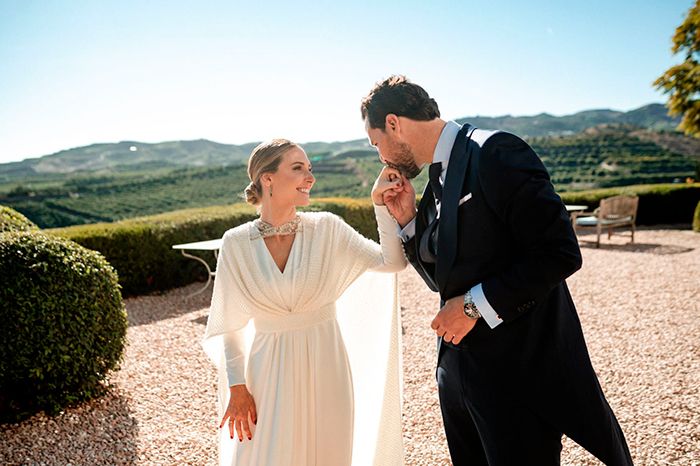 Vestido de novia a medida de Lorena Merino