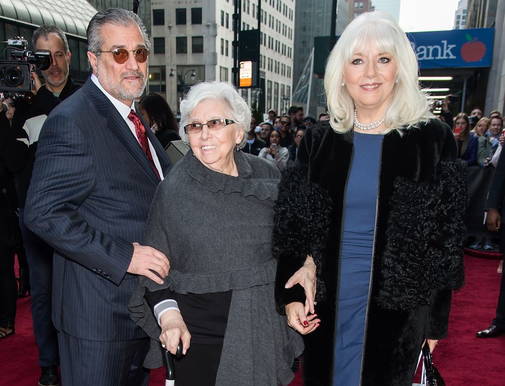 Joe Germanotta, Angelina Calderone Germanotta y Cynthia Germanotta; los padres y la abuela de Lady Gaga