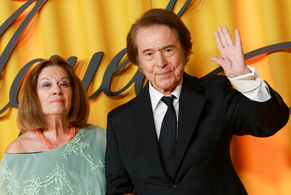 Raphael y Natalia Figueroa durante el photocall de la premiere