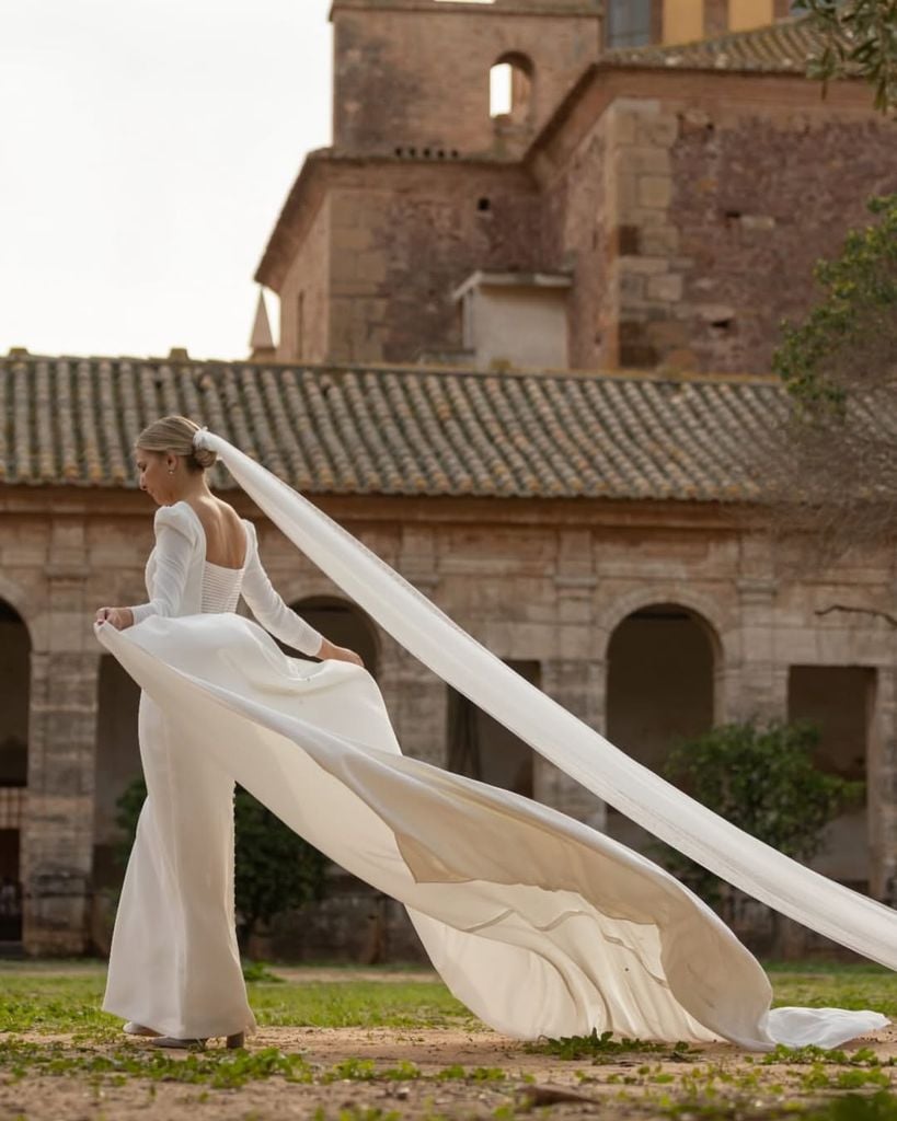 Vestido de novia de María Baraza