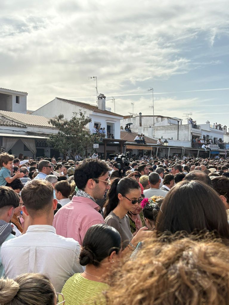 La pareja en Almonte
