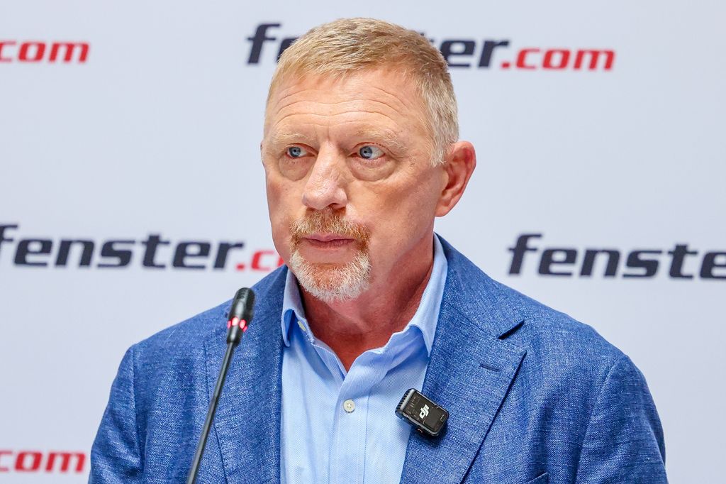 Boris Becker asiste a una sesión fotográfica para la campaña fenster.com en el Hotel Adlon 
