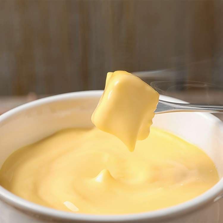 Salsa de queso para 'founde'