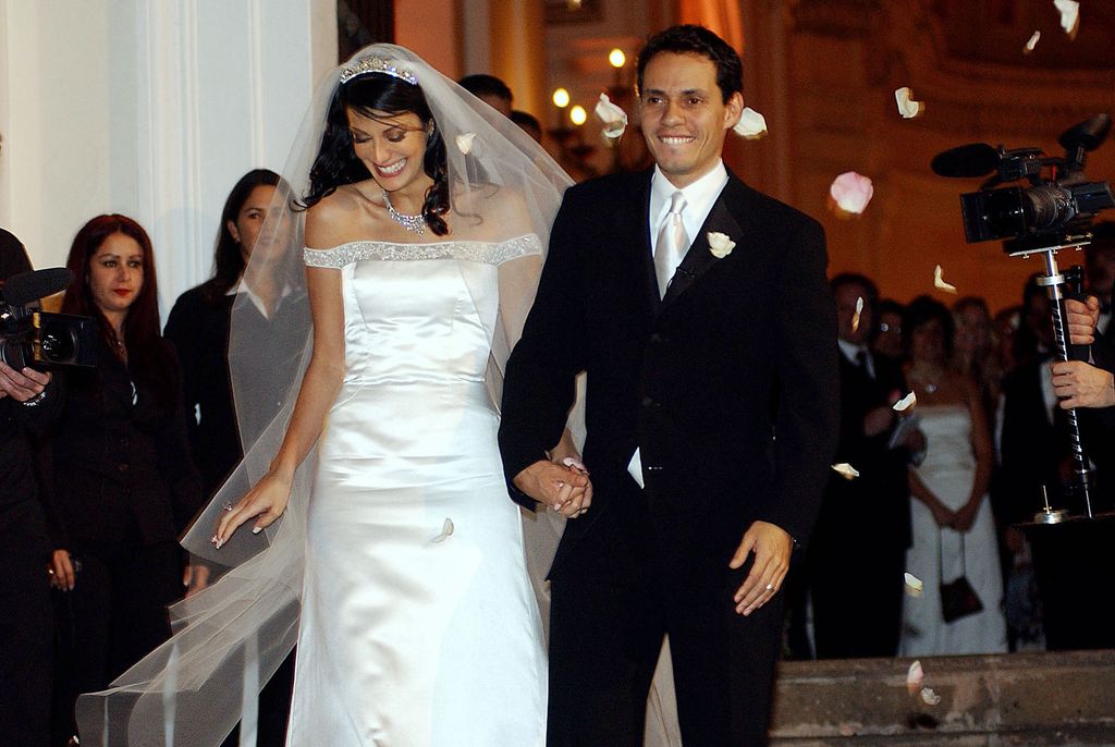Dayanara Torres y Marc Anthony se casaron por la iglesia en la catedral de San Juan, Puerto Rico 