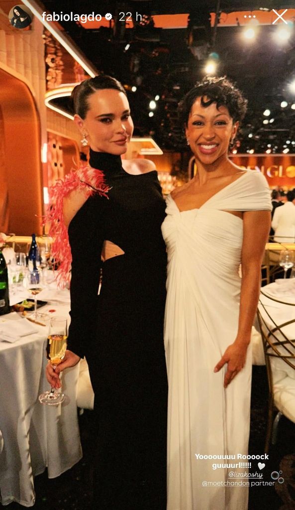 Fabiola Guajardo se encontró con la actriz Liza Koshy.