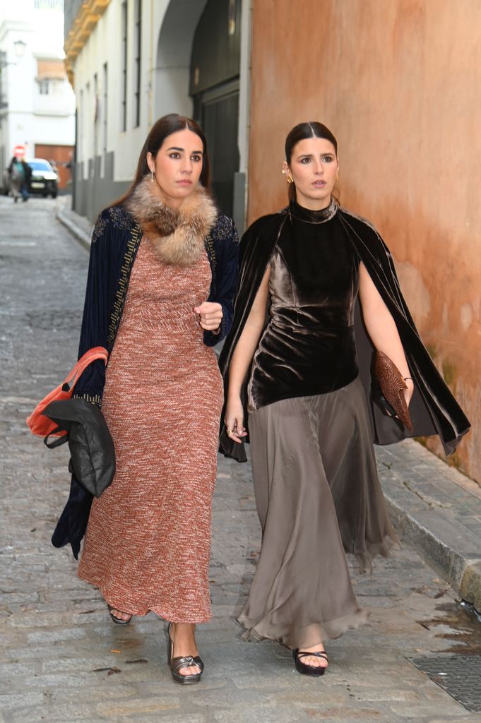 Tana Rivera en la boda de María Eugenia González-Serna y Juan Molina Ponce en Sevilla.