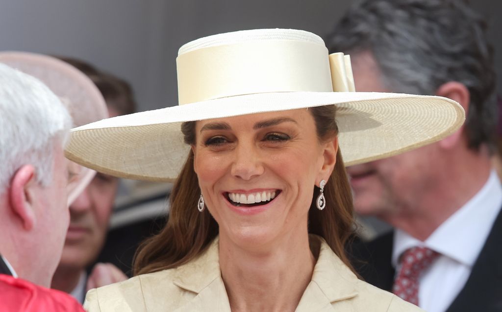 Kate Middleton en el desfile de la Orden de la Jarretera