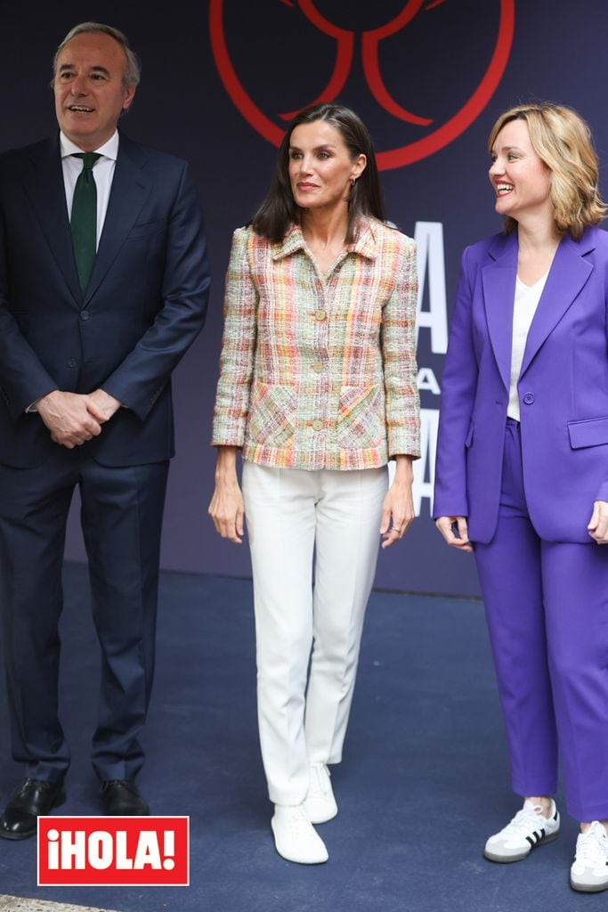 Reina Letizia fútbol look