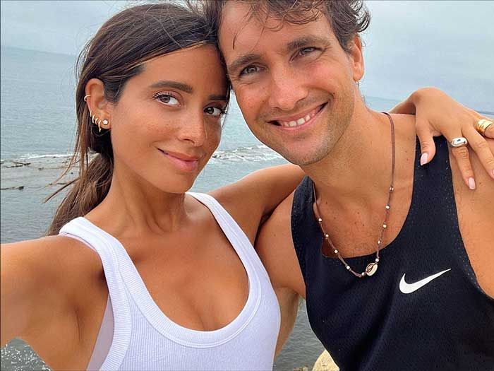 María Fernández-Rubíes y su marido 