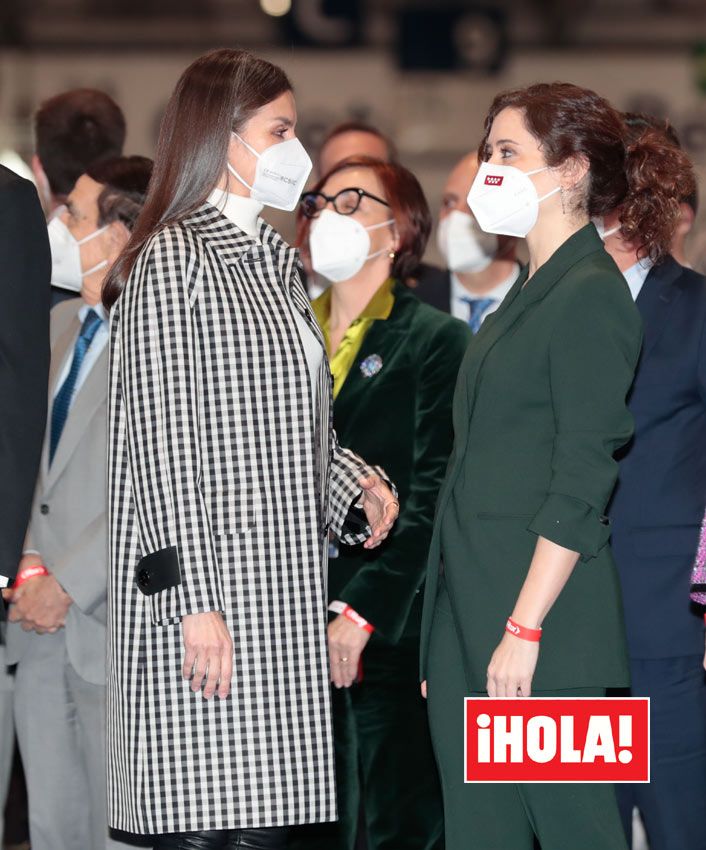 Reina Letizia e Isabel Díaz Ayuso