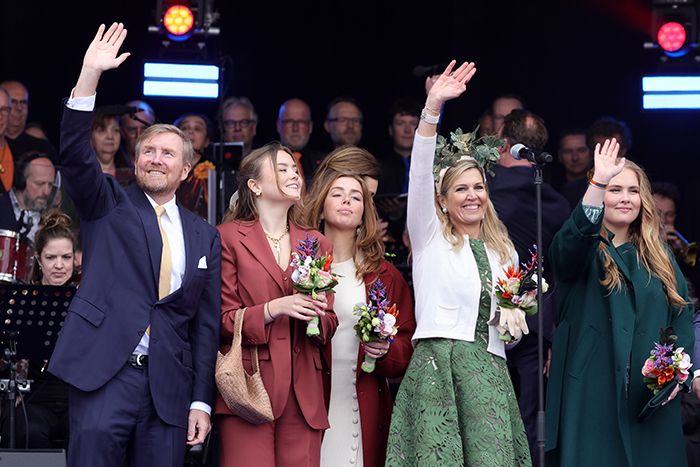 Guillermo de Países Bajos y su familia