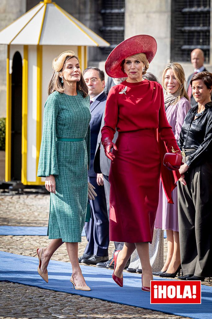 Las reinas Letizia y Máxima conectan sus looks con Mathilde de Bélgica y María Teresa de Luxemburgo