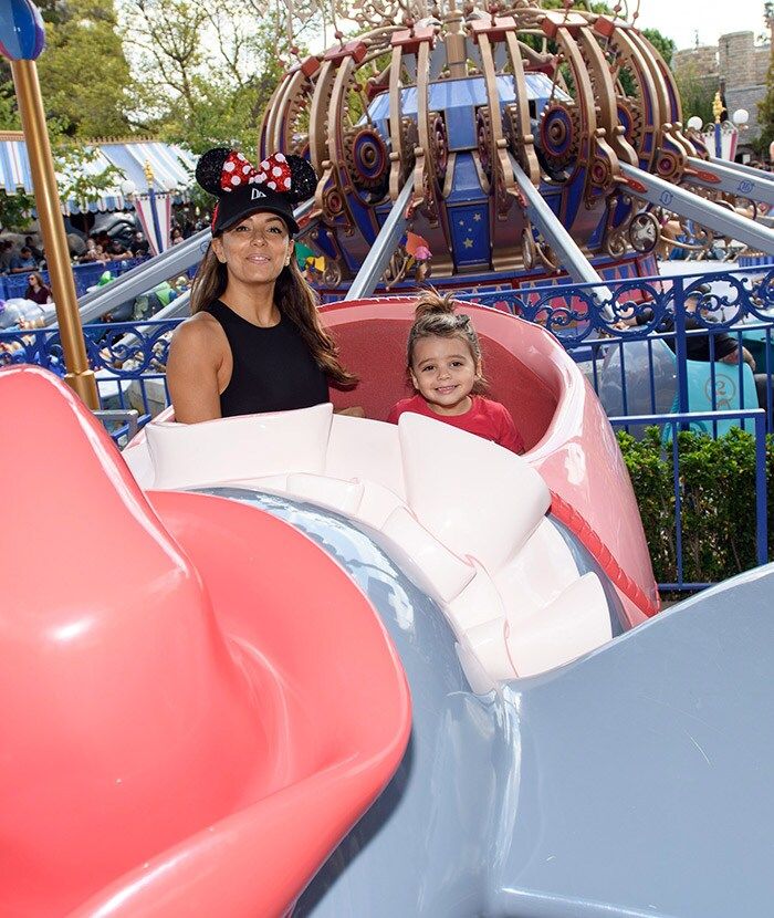 Eva Longoria y su hijo 