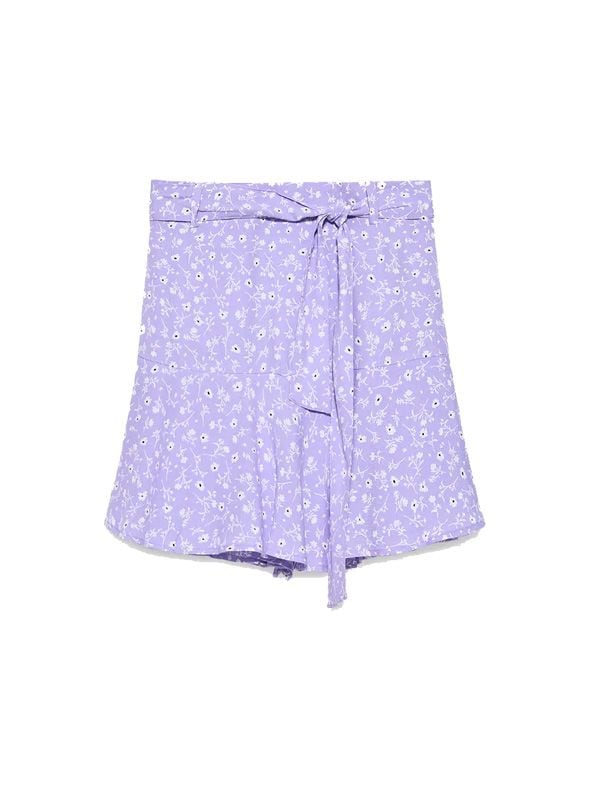 falda lila